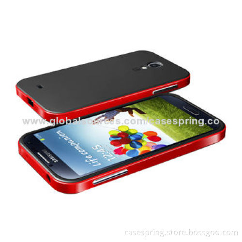 Double color silicone mobile phone sets ultra-thin case for Samsung Galaxy S4